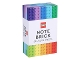 Gear No: 9781797235202  Name: Memo Pad Box - Note Brick 224 Sheets (Multicolor)