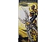 Gear No: BioGlaBan5  Name: Display Flag Cloth, BIONICLE Glatorian Legends Yellow, Mata Nui
