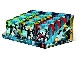 Gear No: BioMatSSS1  Name: Display Shelf Stand for Sets, Cardboard for Bionicle Matoran (held 8929, 8930, 8931, 8932)