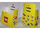 Gear No: DMStoreBox  Name: Daily Mirror Promotional Cardboard Storage Box - City Yellow