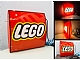 Gear No: DisplaySignLt08  Name: Display Sign Large LEGO Logo, Lighted, Double-Sided (220V)