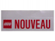 Gear No: Gstk007  Name: Sticker Sheet, 'NOUVEAU' Pattern, 15cm x 6cm
