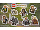 Gear No: Gstk163  Name: Sticker Sheet, The Lord of The Rings Promotional Set A