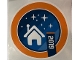 Gear No: Gstk221  Name: Sticker Sheet, House with Stars