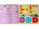 Gear No: Gstk235  Name: Sticker Sheet,  Dots Promotional - Pink Letters