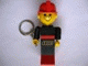 Gear No: KC017  Name: Homemaker Figure / Maxifigure Key Chain, Fireman with LEGO Logo Pattern