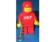 Gear No: KC132  Name: BRF Male Red Torso Red Legs Red Helmet Key Chain