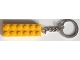 Lot ID: 410184732  Gear No: KC155  Name: 2 x 6 Brick - Yellow Key Chain