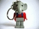 Gear No: KCF02  Name: Elephant 3 Key Chain - Twisted Metal Chain, no LEGO Logo on Back