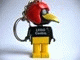 Gear No: KCF04  Name: Crow 1 Key Chain - Twisted Metal Chain, LEGO Centre / Birkenhead Point Sydney Pattern on Torso