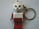 Lot ID: 370700600  Gear No: KCF20  Name: Cat 3 Key Chain - Twisted Metal Chain, no LEGO Logo on Back