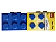 Gear No: L320UK  Name: Pencil Case, Brick Shape 2 x 6 - Blue