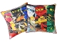 Gear No: LEG633  Name: Bedding, Pillow - Ninjago Double-Sided, 3 Figures on each side Pattern #2
