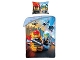 Gear No: LEG823  Name: Bedding, Duvet Cover and Pillowcase (140 x 200 cm) - Fireman - Sky Police