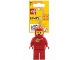 Gear No: LGL-KE10HR  Name: LED Key Light Classic Space Minifigure Key Chain Red (LEDLITE) - Tagged Version