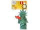Gear No: LGL-KE158  Name: LED Key Light Statue of Liberty Key Chain (LEDLITE)