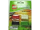 Gear No: LGO3326  Name: Eraser, Ninjago Brick Eraser Set of 4 (Black, Bright Green, Red, White) blister pack