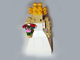 Gear No: LLCA46  Name: Miniland Figure Bride (Glued)