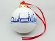 Gear No: LLDE01  Name: Christmas Tree Ornament, LEGOLAND Deutschland Resort, Silhouette with Park Attractions (Bauble)