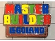 Gear No: LLFmas6327  Name: Magnet Flat, Master Builder LEGOLAND Pattern