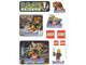 Gear No: LWCstkrr2  Name: Sticker Sheet, Lego World Club - Rock Raiders Sheet (928, 437)