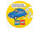Gear No: LWSstk83de1  Name: Sticker Sheet, Lego World Show 1983 VW Beetle