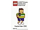 Lot ID: 144219856  Gear No: MMMB1009  Name: Monthly Mini Model Build Card - 2010 09 September, Boy with Backpack