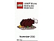 Gear No: MMMB1011  Name: Monthly Mini Model Build Card - 2010 11 November, Thanksgiving Turkey