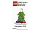 Lot ID: 143614263  Gear No: MMMB1012  Name: Monthly Mini Model Build Card - 2010 12 December, Christmas Tree