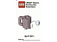 Lot ID: 28500277  Gear No: MMMB1104  Name: Monthly Mini Model Build Card - 2011 04 April, Watering Can