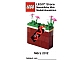 Gear No: MMMB1203DE  Name: Mini-Modell des Monats-Karte - 2012 03 März, Garten und Regenwurm