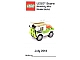 Gear No: MMMB1407  Name: Monthly Mini Model Build Card - 2014 07 July, Beach Van