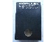 Gear No: MxBox23WL  Name: Modulex Storage Box Black 2 x 3 with Window and 'Made in Denmark' (Empty)