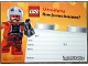 Gear No: Partybox01inv01  Name: Party Invitation, Star Wars Rebel Pilot Minifigure