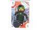 Gear No: TRUTC01  Name: Toys "R" Us Trading Card Various Themes - No.  1 - The LEGO Ninjago Movie - 1 Lloyd