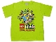 Gear No: TS67  Name: T-Shirt, LEGO Club Lime