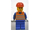 Gear No: TownFig  Name: Figure Large, Minifigure Legoland California Town Construction Worker