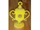 Gear No: TrophyCup  Name: Trophy Cup with LEGO Logo Pattern (Glued)
