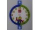 Gear No: bb1054b  Name: Clock Face, Time Teacher, Plastic, Boy with LEGO Logo