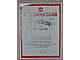 Gear No: certbuilder2  Name: The LEGO Builders Club Certificate of Membership (large)