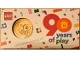 Lot ID: 391653075  Gear No: coin60  Name: Coin, 90 years of play Logo / Wooden Duck on Back