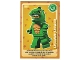 Gear No: ctw042FR  Name: Create the World Trading Card #042 L'Homme-Lézard (French)