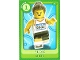 Gear No: ctw071BE  Name: Create the World Trading Card #  71 Athlète / Atlete (Belgian)