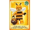 Gear No: ctw086  Name: Create the World Trading Card #086 Bumblebee Girl