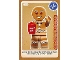 Gear No: ctw105  Name: Create the World Trading Card #105 Gingerbread Man