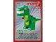 Gear No: ctw111  Name: Create the World Trading Card #111 Create: Dinosaur