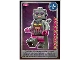 Gear No: ctw120FR  Name: Create the World Trading Card #120 La Femme Robot (French)