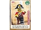 Gear No: ctw136  Name: Create the World Trading Card #136 Pirate Captain