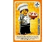 Gear No: ctwII027  Name: Create the World Incredible Inventions Trading Card #027 Gourmet Chef