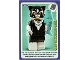 Gear No: ctwII121  Name: Create the World Incredible Inventions Trading Card #121 Cat Costume Girl
